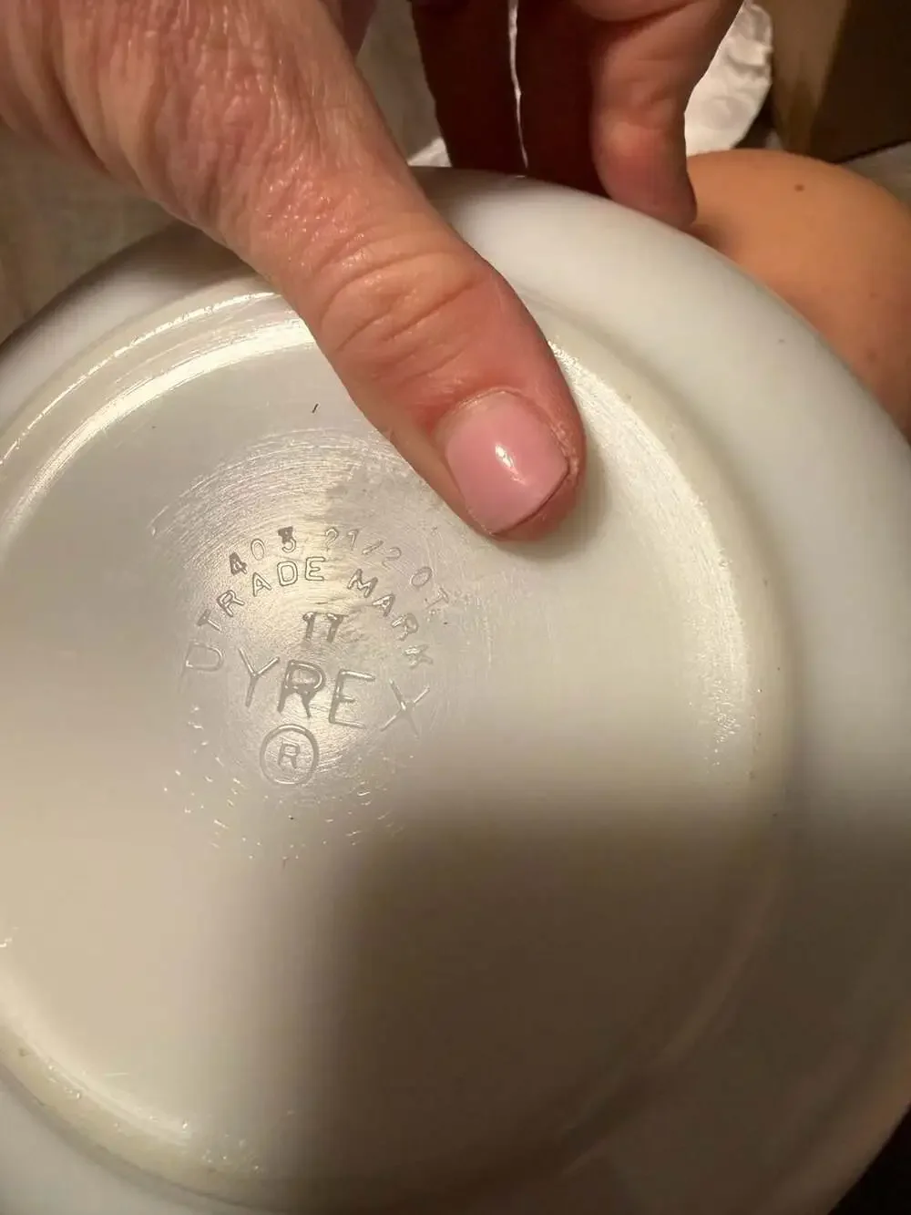 Vintage Pyrex Horizon Blue 2 1/2 Quart Mixing Bowl Model 403